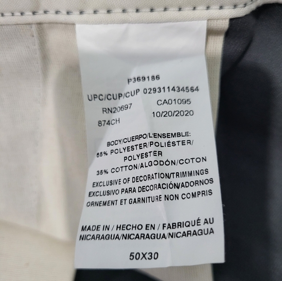 Dickies Men's Orginal Fit Charcoal Grey Work Pants Size 50W30L NWOT - Picture 5 of 7